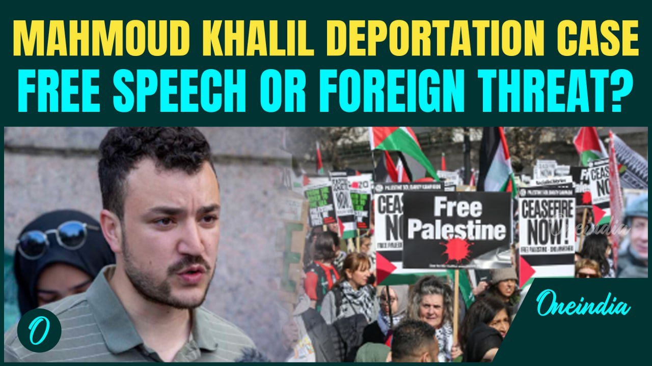 Columbia Grad Mahmoud Khalil Faces Deportation Over Gaza Protests, No Crime Alleged
