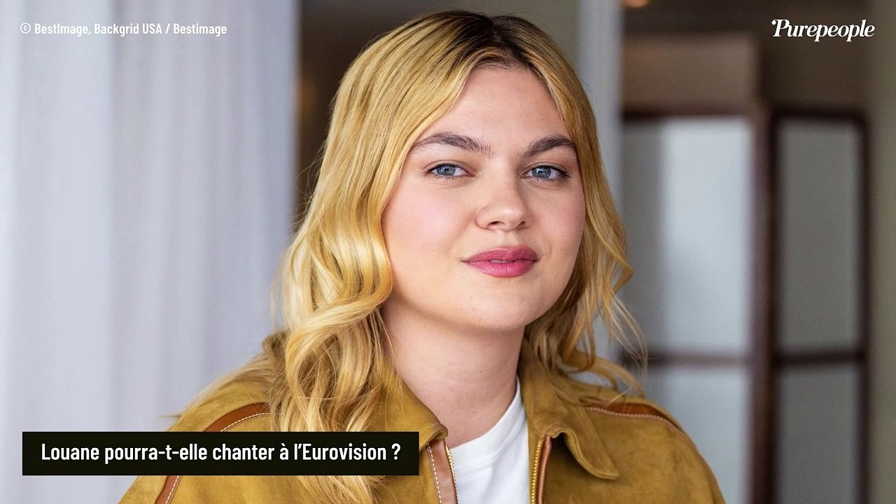 À quelques semaines de l'Eurovision, Louane et sa chanson “maman” en position incertaine pour le concours ?