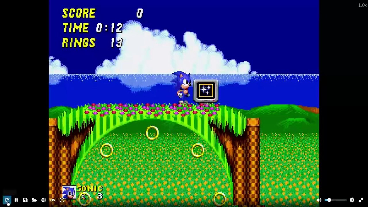 Sonic 2 | Emerald Hill 1 | 00:00:21 Seconds