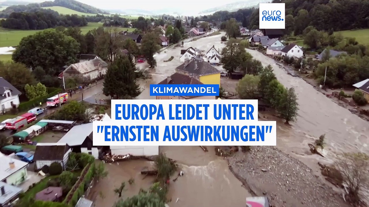 Überschwemmungen, Stürme und Hitzewellen: So litt Europa 2024 unter den Auswirkungen des Klimawandels