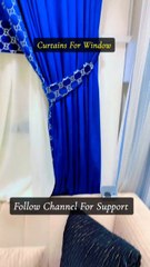 Sofa & Curtains New Model For Home#viral