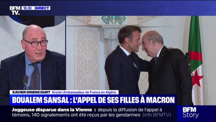France-Algérie: "Boualem Sansal est l'otage de cette crise née du Sahara occidental", affirme Xavier Driencourt, ancien ambassadeur de France en Algérie