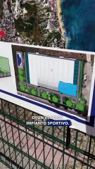 Crotone - La struttura Geodetica nella nuova Cittadella dello Sport (12.04.25)