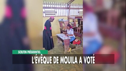[#Reportage] Scrutin présidentielle : l'évêque de Mouila a voté
