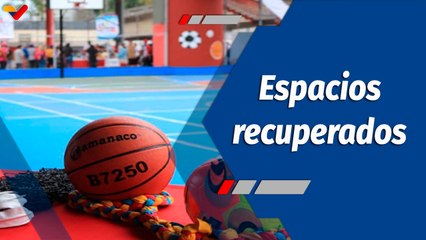 Deportes VTV | Plan Juntos Todo es Posible rehabilita espacios deportivos en el municipio Baruta