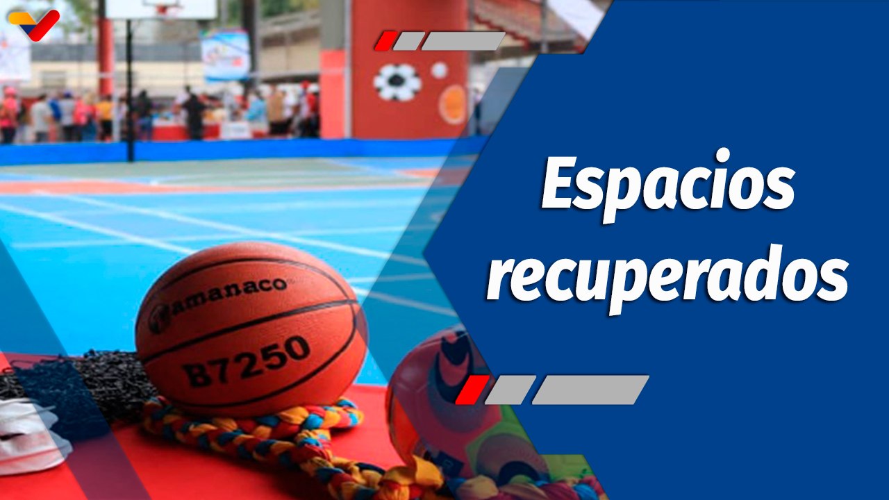Deportes VTV | Plan Juntos Todo es Posible rehabilita espacios deportivos en el municipio Baruta