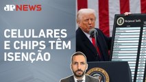 Tensão comercial com tarifaço de Trump impacta Brasil e o mundo; Sergio Zagarino comenta
