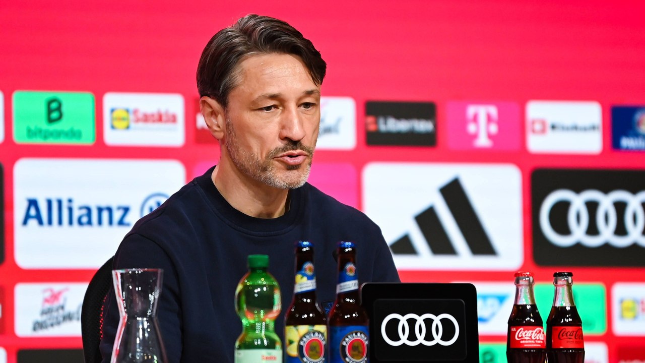'Gut, wenn die Spieler überzeugt sind': Kovac erklärt Formation