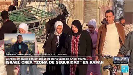 Informe desde Jerusalén: Israel anuncia creación de "zona de seguridad" en Rafah