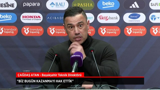 Çağdaş Atan: Biz bugün kazanmayı hak ettik