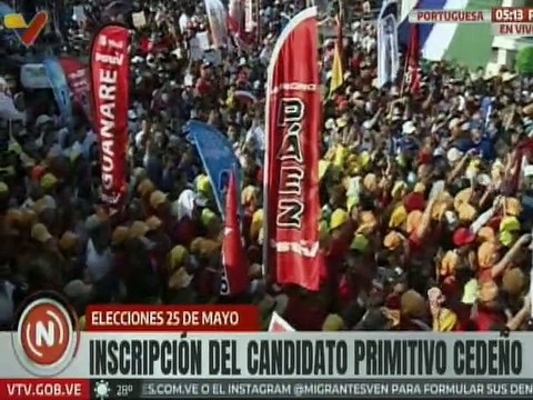 Primitivo Cedeño: Más amor, más compromiso, más Gobierno Popular tendremos en Portuguesa