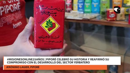 MisionesOnline25Años  Piporé celebró su historia y reafirmó su compromiso con el desarrollo del sector yerbatero