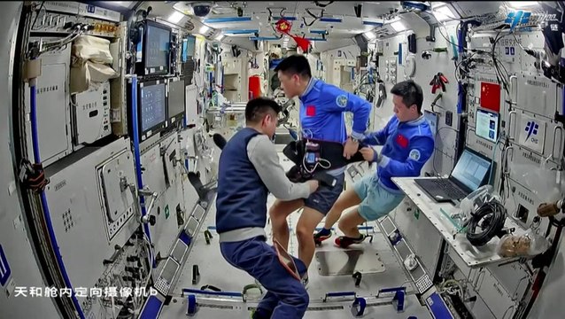 Chinese Astronauts: Conduct Experiments And Maintenance On Tiangong Space Station