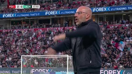 PSV sweep aside bottom side Almere
