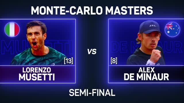 Musetti breaks new ground with Monte-Carlo final