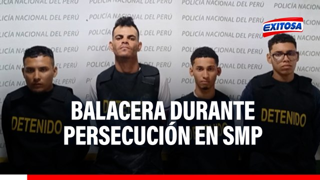 🔴🔵 SMP: Delincuentes desatan balacera durante persecución y auto de la PNP termina de cabeza