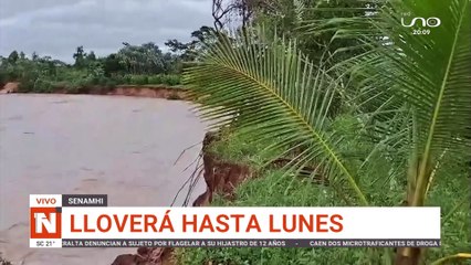 SCZ LLOVERÁ HASTA EL LUNES