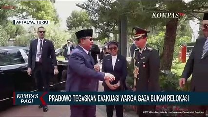 Pidato Prabowo di Antalya: Negara Adidaya Bungkam soal Pelanggaran HAM di Palestina