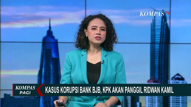 KPK Akan Periksa Ridwan Kamil Terkait Kasus Korupsi Bank BJB