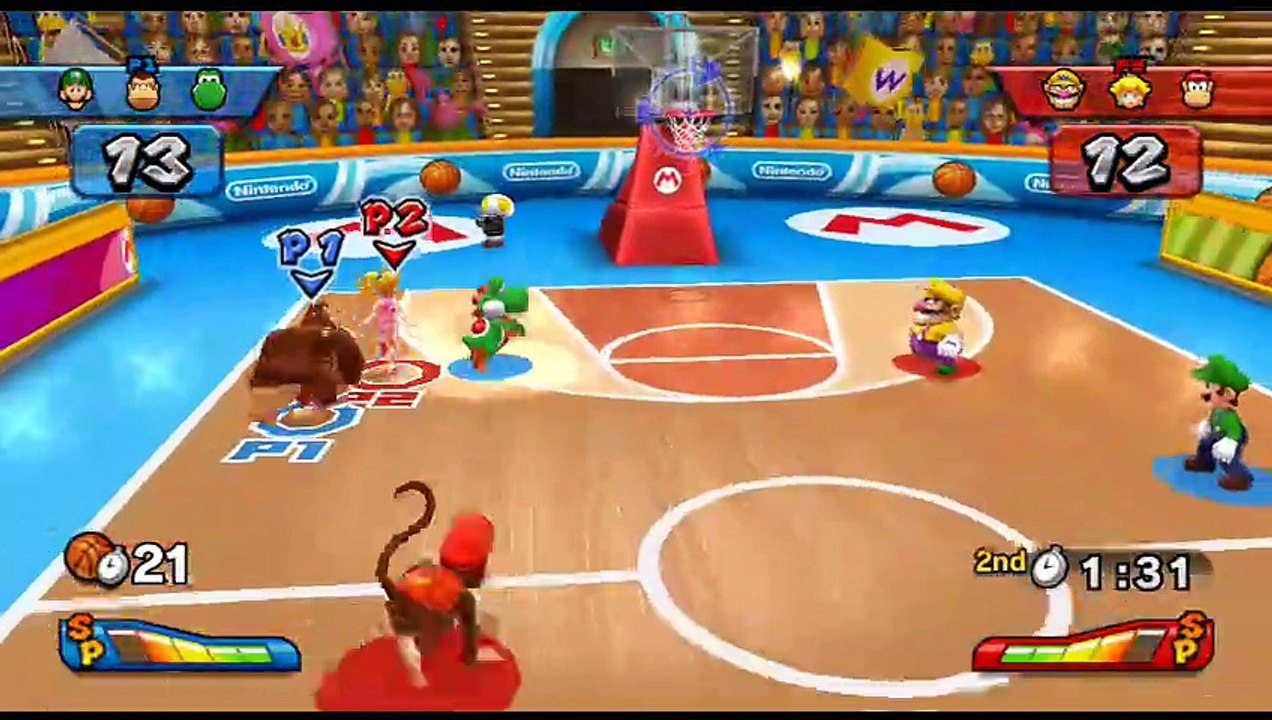 Mario Sports Mix online multiplayer - wii