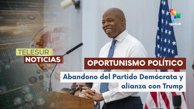 Crisis política del alcalde Adams por su giro en políticas migratorias