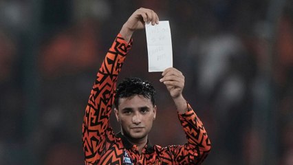 It just happens when it's your day: Abhishek Sharma dedicates 141 to Orange Army