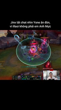 Jinx tắt chat nhìn Yone ăn đòn, vì illaoi không phải em Anh Mực #illaoi #yone #lienminhhuyenthoai #leagueoflegends