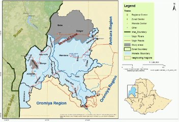 Map of Benishangul-Gumuz Region. Peta Region Benishangul-Gumuz. Peta Wilayah Benishangul-Gumuz. Benishangul-Gumuz Region Map. Map of Region of Benishangul-Gumuz. Region of Benishangul-Gumuz Map