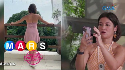 Camille Prats, kinakahiya ang isang selfie niya? | Mars Pa More
