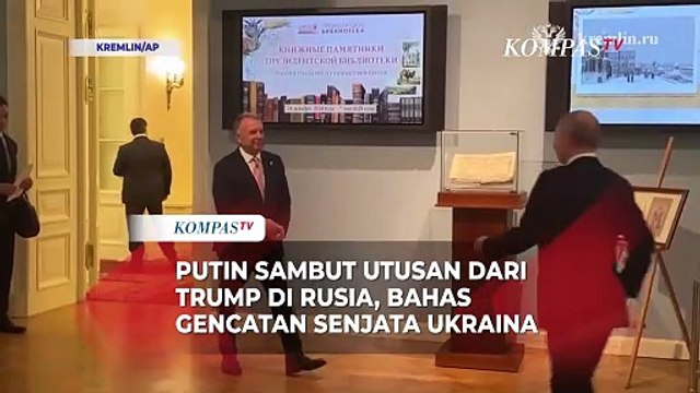 Putin Sambut Utusan dari Trump di Rusia, Bahas Gencatan Senjata Ukraina
