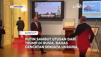 Putin Sambut Utusan dari Trump di Rusia, Bahas Gencatan Senjata Ukraina
