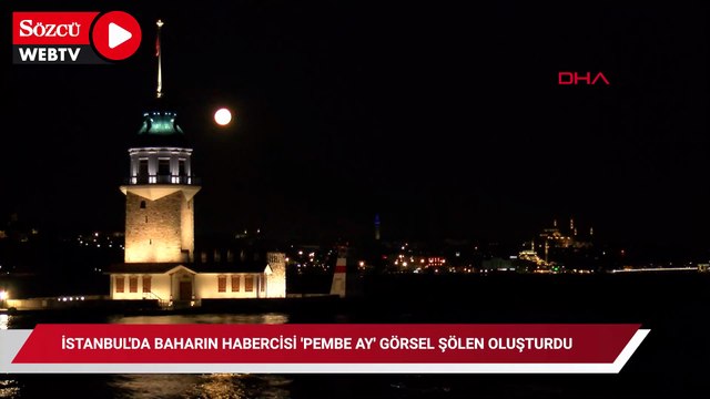 Baharın habercisi Pembe Ay görüldü
