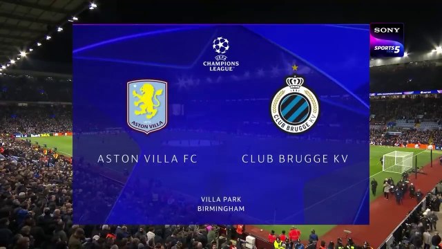 Aston Villa vs Club Brugge _ Key Moments _ UEFA Champions League _ 13th March 20