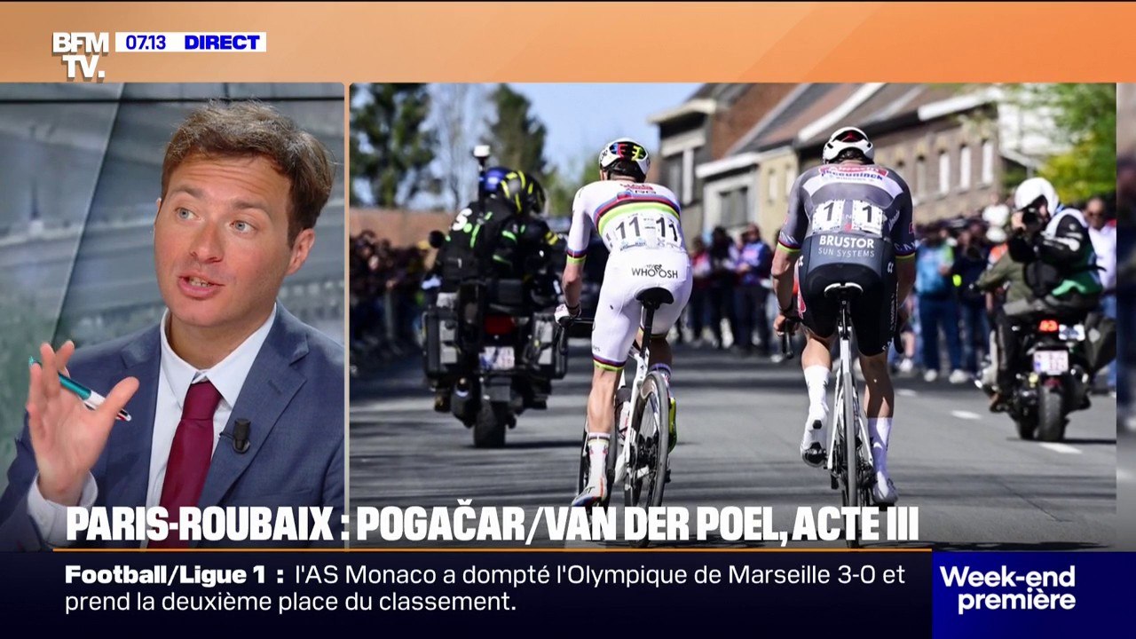 Paris-Roubaix: un duel entre Pogacar et van der Poel attendu