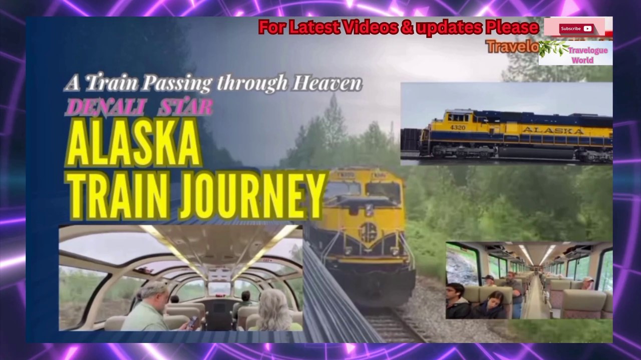 TOP SECRET ALASKA Train Routes Exposed | The ALASKA Greatest Train Journey | ALASKA TRAIN'S