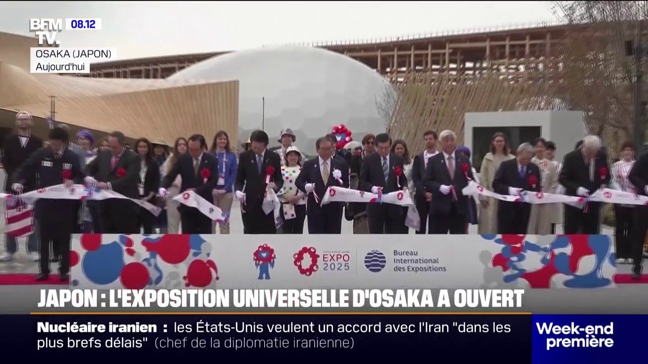 Japon: coup d'envoi de l'Exposition universelle d'Osaka