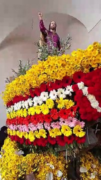 Caltanissetta - Ultimi preparativi prima della processione del Gesù Nazareno (13.04.25)