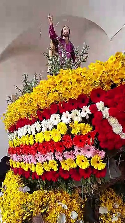 Caltanissetta - Ultimi preparativi prima della processione del Gesù Nazareno (13.04.25)