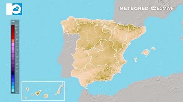 En las próximas horas se esperan tormentas fuertes en varias zonas de España