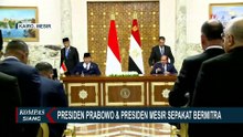 Prabowo Temui Presiden Mesir, Ini Sederet Bahasan dan Kesepakatan Kerja Sama
