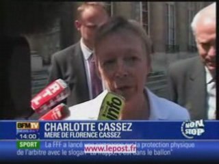 La Famille Cassez reçue à l'Elysée