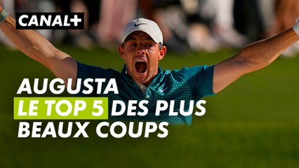 Top 5 plus beaux coups du Masters - Masters Augusta 2025
