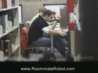 Roommate Prank in the Library