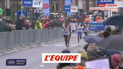 Aouani remporte le marathon - Athlé - Championnats d'Europe de running
