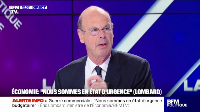 Budget: Nous avons décidé (...) de diminuer de 5 milliards d'euros les dépenses , affirme Éric Lombard
