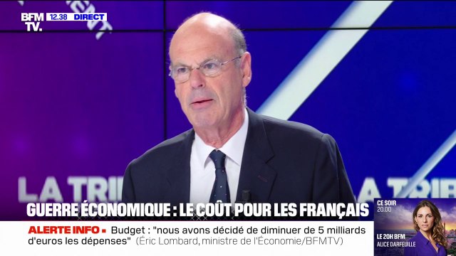 Éric Lombard: Notre priorité est d'aboutir à un abaissement des droits de douane et de négocier