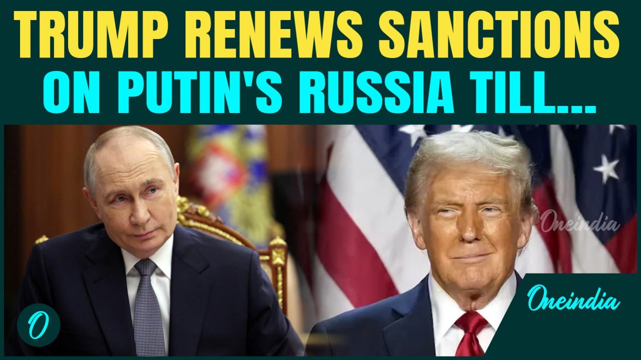 Trump Shocks Kremlin: Extends Biden's Russia Sanctions, Warns New Punishment if No Ceasefire by...