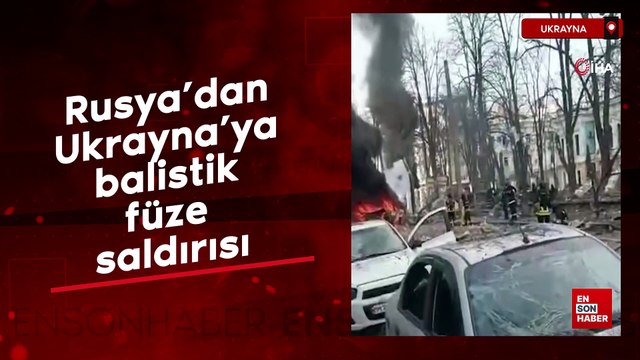 Rusya’dan Ukrayna’ya balistik füze saldırısı: Ölü ve yaralılar var