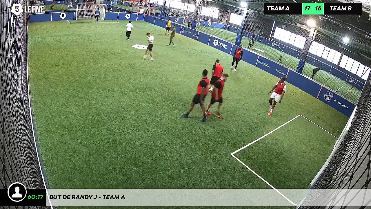 But de Randy J - Team A
