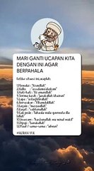 ucapan yang berpahala yang mudah kita lakukan #shorts